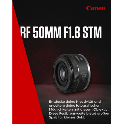 Canon RF 50mm f1.8 STM