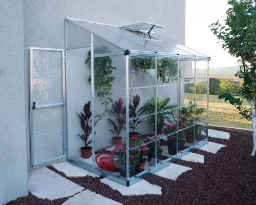 Canopia By Palram Lean To Invernadero Policarbonato 244X124.5X225 cm