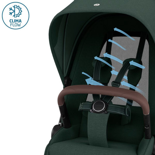 Capazo Maxi-Cosi Fame , 0-9Kg, 0-6meses Verde