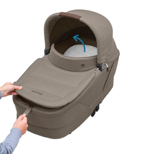Capazo Maxi-Cosi Sense, 0-6 meses, 0-9 Kg Berenjena