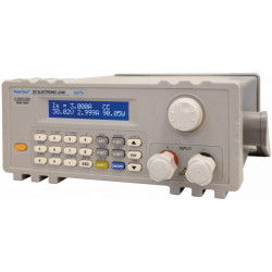 Carga electrónica, 150 W, 0 – 30 A, USB, RS232