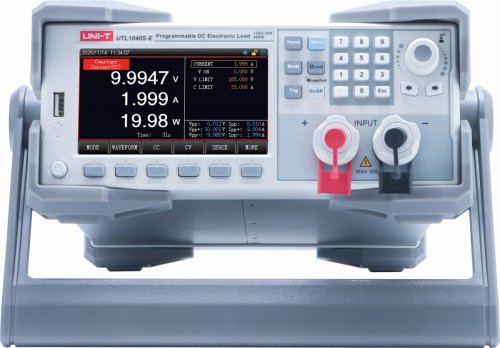 Carga electrónica UTL1020S-E, 150 V, 30 A, 200 W, 0,1 mV/0,1 mA