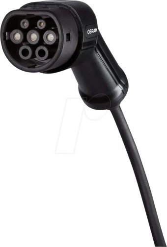 Cargador BATTERYcharge, 1,3 - 3,6 kW, 5 m, tipo 2, contacto de p