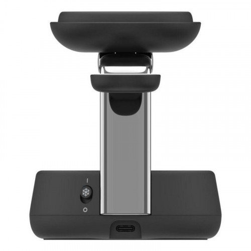 Cargador inalámbrico Belkin WIZ040KQCH UltraCharge Pro 3 en 1 Qi2 25 W negro
