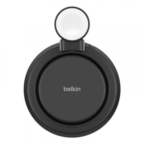 Cargador inalámbrico Belkin WIZ040KQCH UltraCharge Pro 3 en 1 Qi2 25 W negro