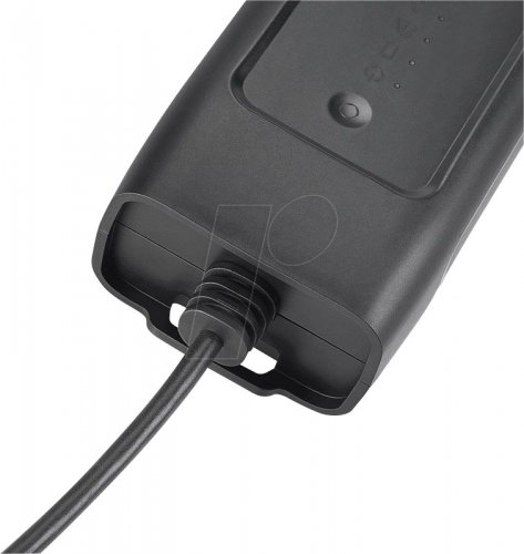 Cargador móvil, 7,4 kW, 32 A, 1 Ph, Tipo 2, 6m, caravana