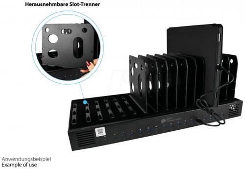 CARGADOR USB, 1000 W, 16X USB-C, PD 3,0, PPS, QC 5, negro