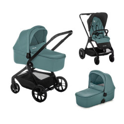Carrito de bebé Be Cool Kombo con capazo Kombo Verde