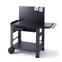 Carro de acero para barbacoa o plancha NATERIAL Ventura 116.5x116.5x63 cm