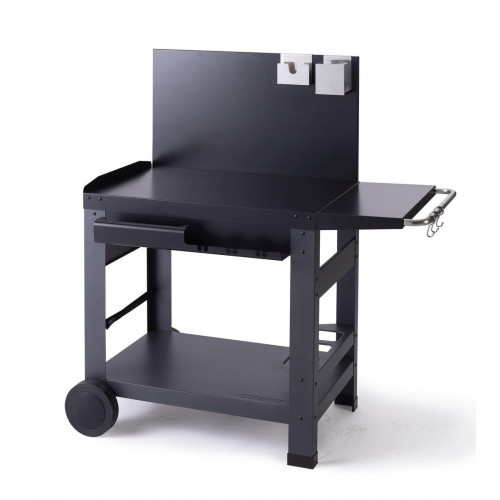 Carro de acero para barbacoa o plancha NATERIAL Ventura 116.5x116.5x63 cm