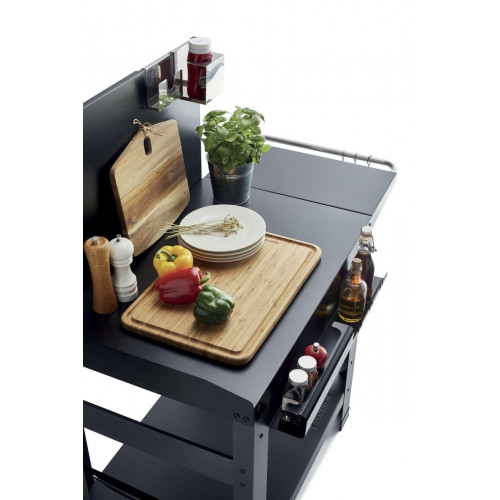 Carro de acero para barbacoa o plancha NATERIAL Ventura 116.5x116.5x63 cm