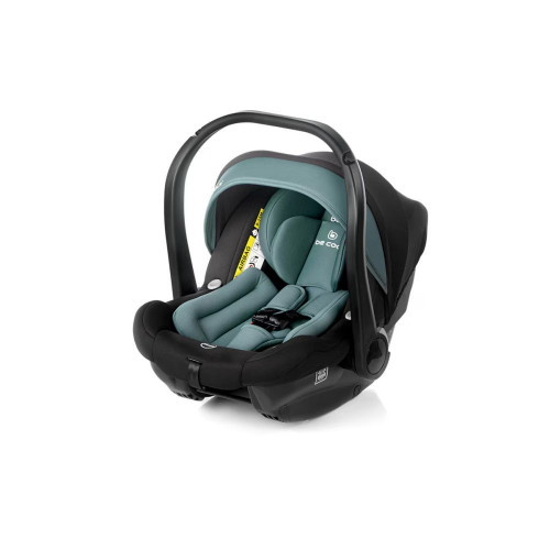 Carro de bebé Be Cool Stratos con capazo Stratos Cot y portabebé Travel Carrier 2025 Verde