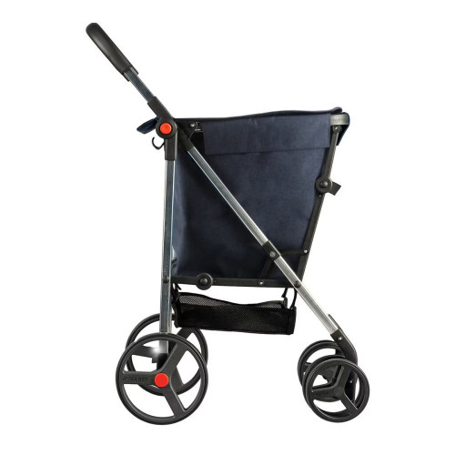 Carro de compra Basket Tweed 4B Rolser Azul marino
