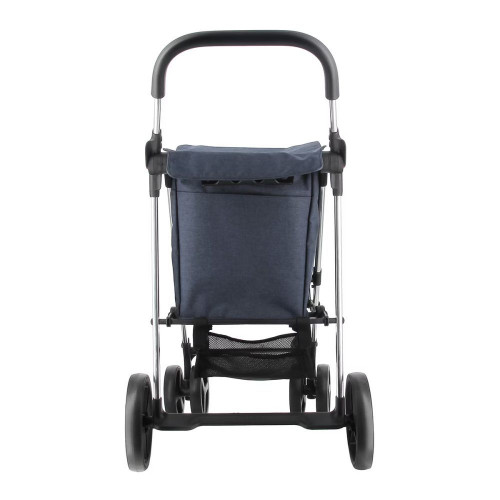 Carro de compra Basket Tweed 4B Rolser Azul marino