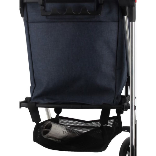 Carro de compra Basket Tweed 4B Rolser Azul marino
