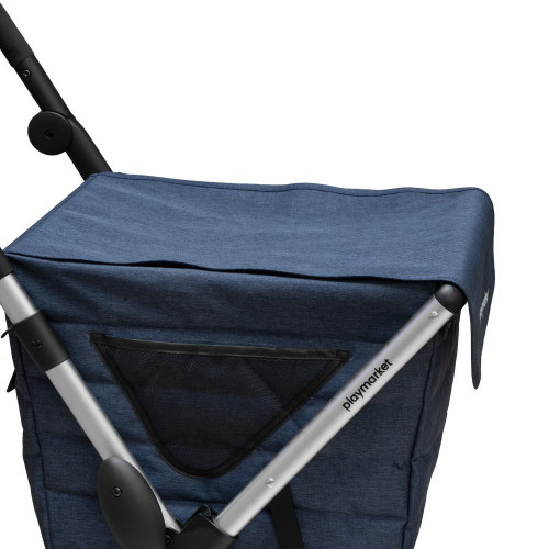Carro de la compra con tapa We Go Playmarket Azul