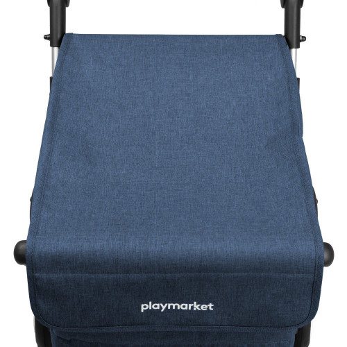Carro de la compra con tapa We Go Playmarket Azul