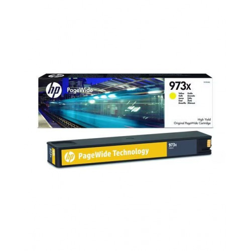 Cartucho de tinta original HP PageWide 973X amarillo (F6T83AE)