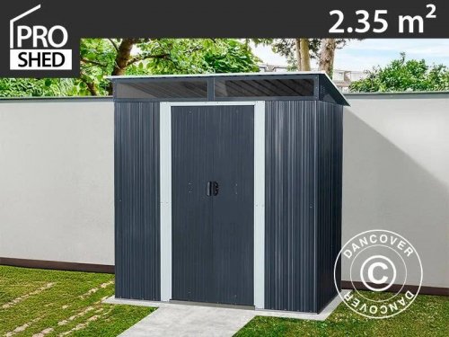 Caseta de jardín con tragaluz 1,95x1,21x1,96m