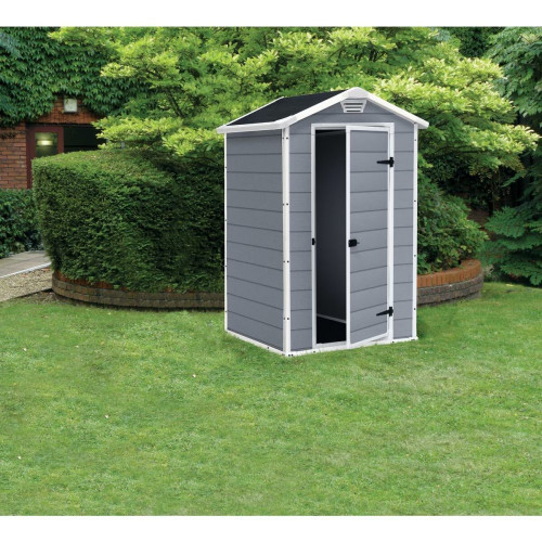 Caseta resina y polipropileno por inyección Manor 4x3 129x196x103 cm y 1,1m2