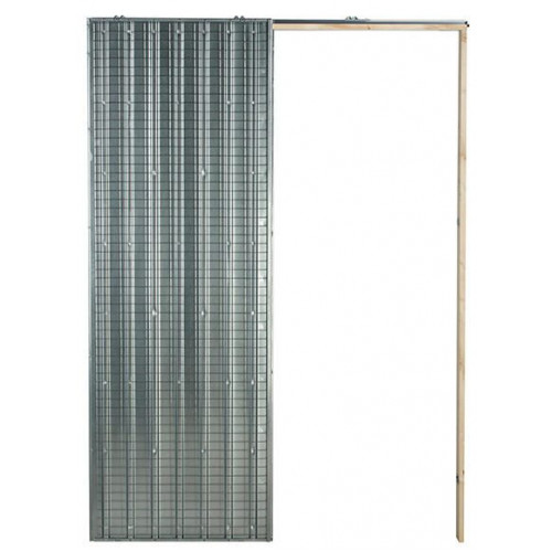 Casoneto puerta corredera para tabique de ladrillo de 10.5cm 70x203x6.9 cm