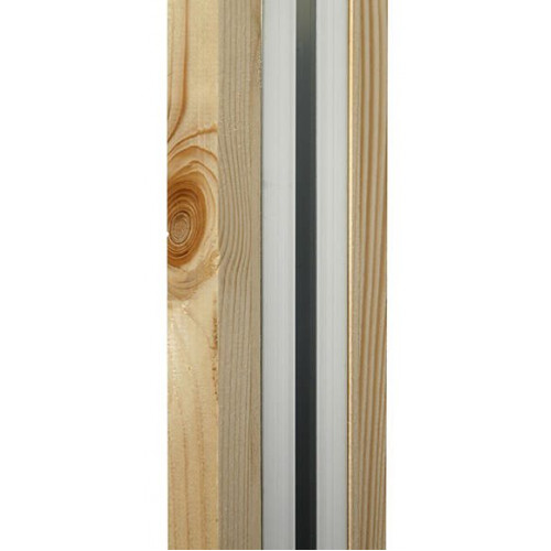 Casoneto puerta corredera para tabique de ladrillo de 10.5cm 70x203x6.9 cm