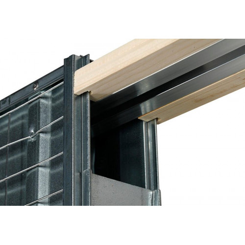 Casoneto puerta corredera para tabique de ladrillo de 10.5cm 70x203x6.9 cm
