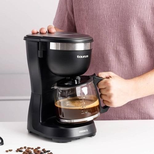 Cafetera de goteo Taurus VERONA 12 Negro