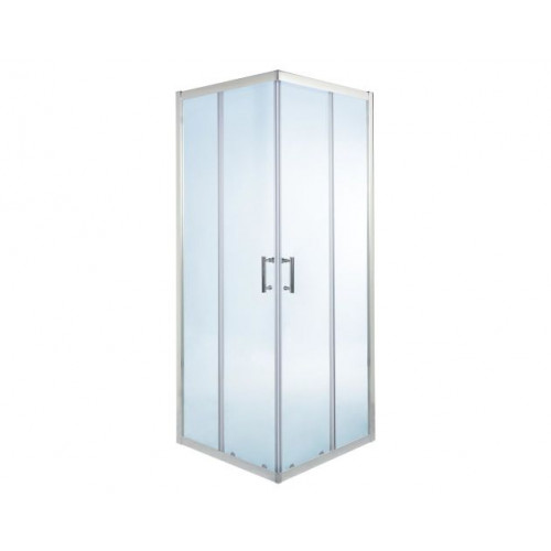 Mampara de ducha rectangular transparente 190x100x70cm onega