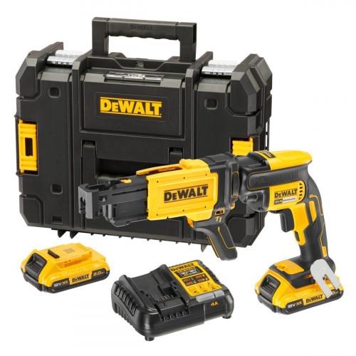 Atornillador para placa de yeso 18V 2x2Ah Dewalt