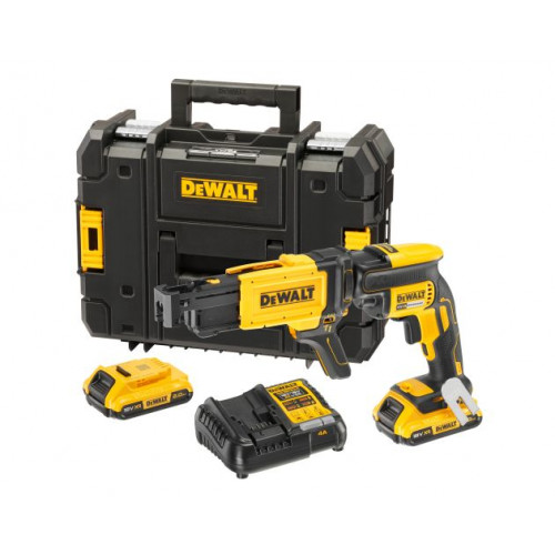 Atornillador para placa de yeso 18V 2x2Ah Dewalt