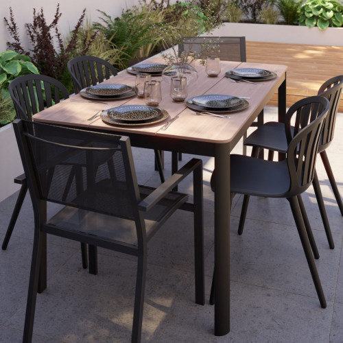 Mesa jardín Thilia 150cm Goodhome