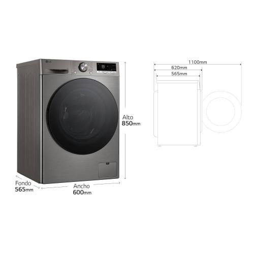 Lavadora carga frontal LG F4WR7009AGS