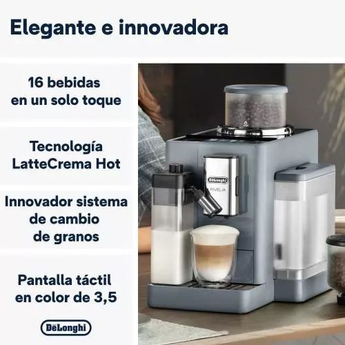 Cafetera Superautomática De´Longhi Rivelia EXAM440.55.G