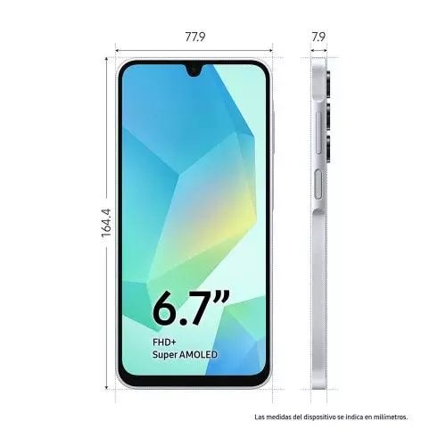 Teléfono Samsung A16 4GB/128GB Light Gray