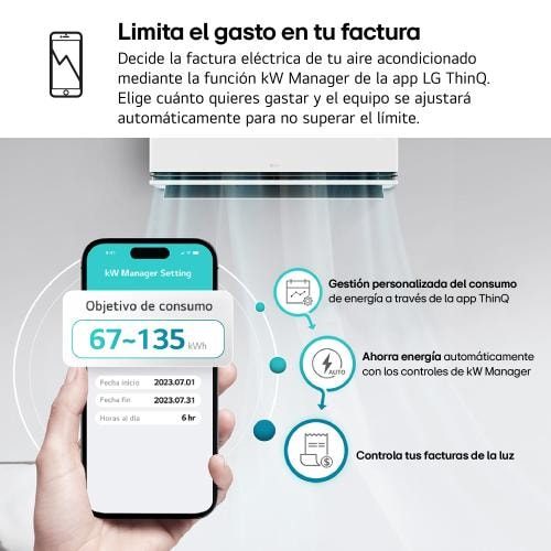 Aire acondicionado split LG MAGNA09MXSET