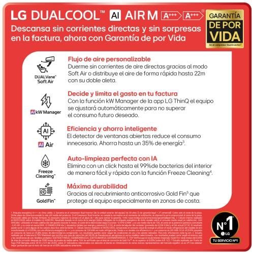 Aire acondicionado split LG MAGNA12MXSET