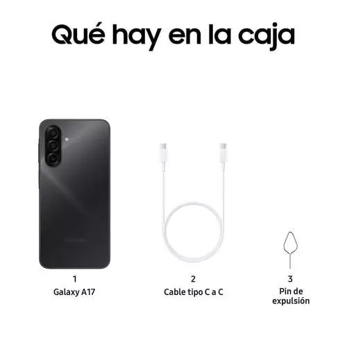 Teléfono Samsung Galaxy A17 LTE 8GB / 256GB Black