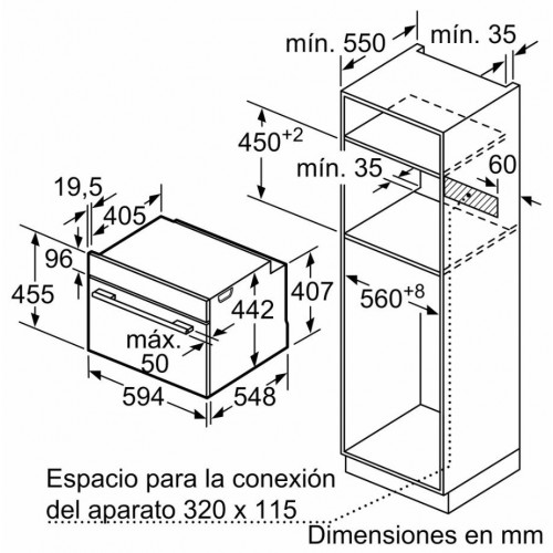 Horno compacto balay 3CB5159N3