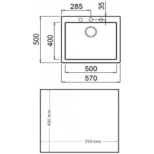 Teka FORSQUARE 50.40 TG V.AUTO NEGRO