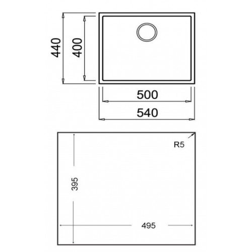 Teka SQUARE 50.40 TG  BLANCO ARTICO