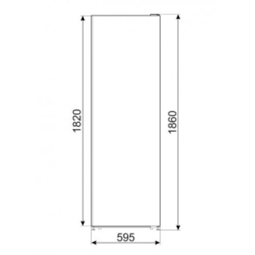 Frigorífico Smeg FS18EV2HX