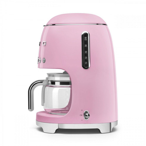Cafetera de Goteo Smeg DCF02PKEU Rosa 1050W