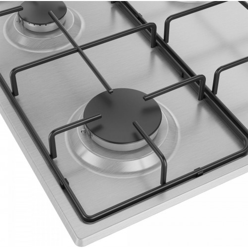 Beko HIGG 64103 SXN hobs Acero inoxidable Integrado 58 cm Encimera de gas 4 zona(s)