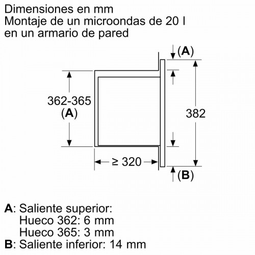 Microondas Balay 3CG6142X3