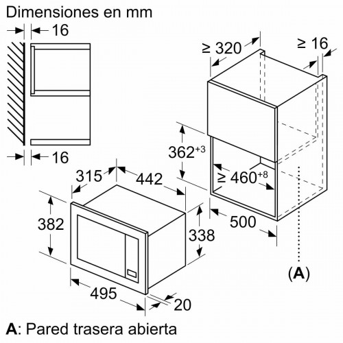 Microondas Balay 3CG5142X3