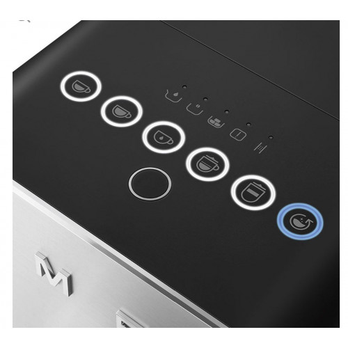 Cafetera espresso super automática Smeg BCC13BLMEU