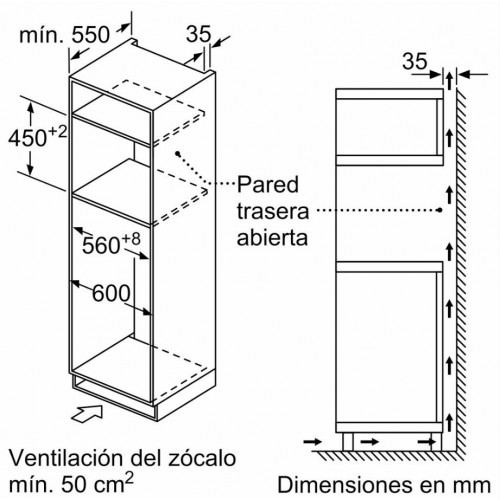 Horno compacto con microondas balay 3CW5179N3