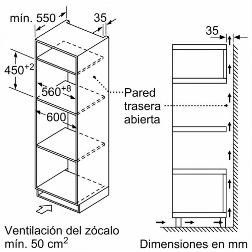 Horno compacto con microondas balay 3CW5179N3