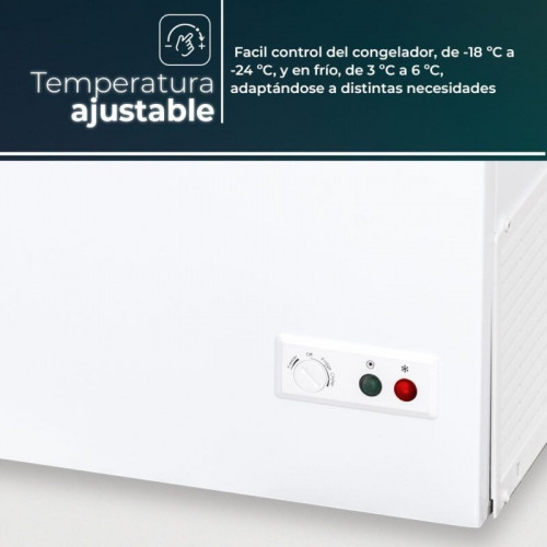 Arcón congelador Svan SCH4600CDC